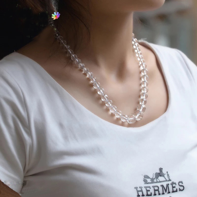 切面挂件生日礼物原石饰品项链