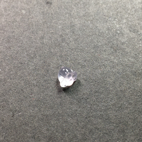 冰糖紫气天然翡翠玻璃种可爱小莲蓬镶戒指提溜万能链颈饰珠宝配饰