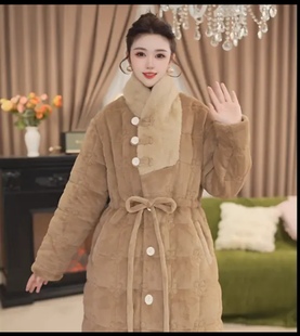 气质可外穿家居服套装 25秋冬新加厚保暖时尚 女士睡衣 鎏金岁月