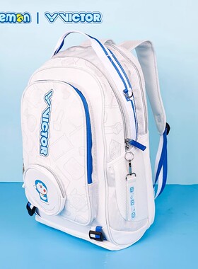 VICTOR威克多胜利羽毛球包2025哆啦A梦联名系列双肩包BR5035DRM