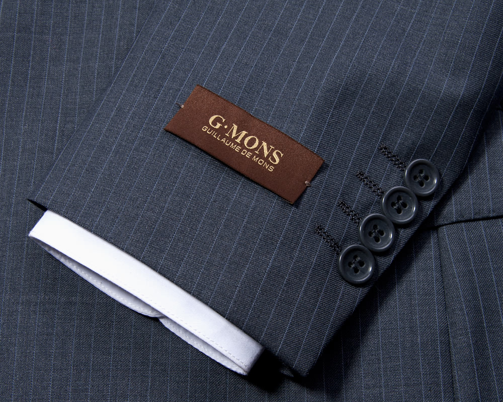 Costume homme GMONS en laine pour printemps - Ref 1574342 Image 4