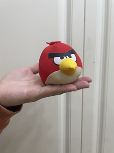 愤怒的小鸟毛绒玩具可爱小挂件包包钥匙扣挂饰