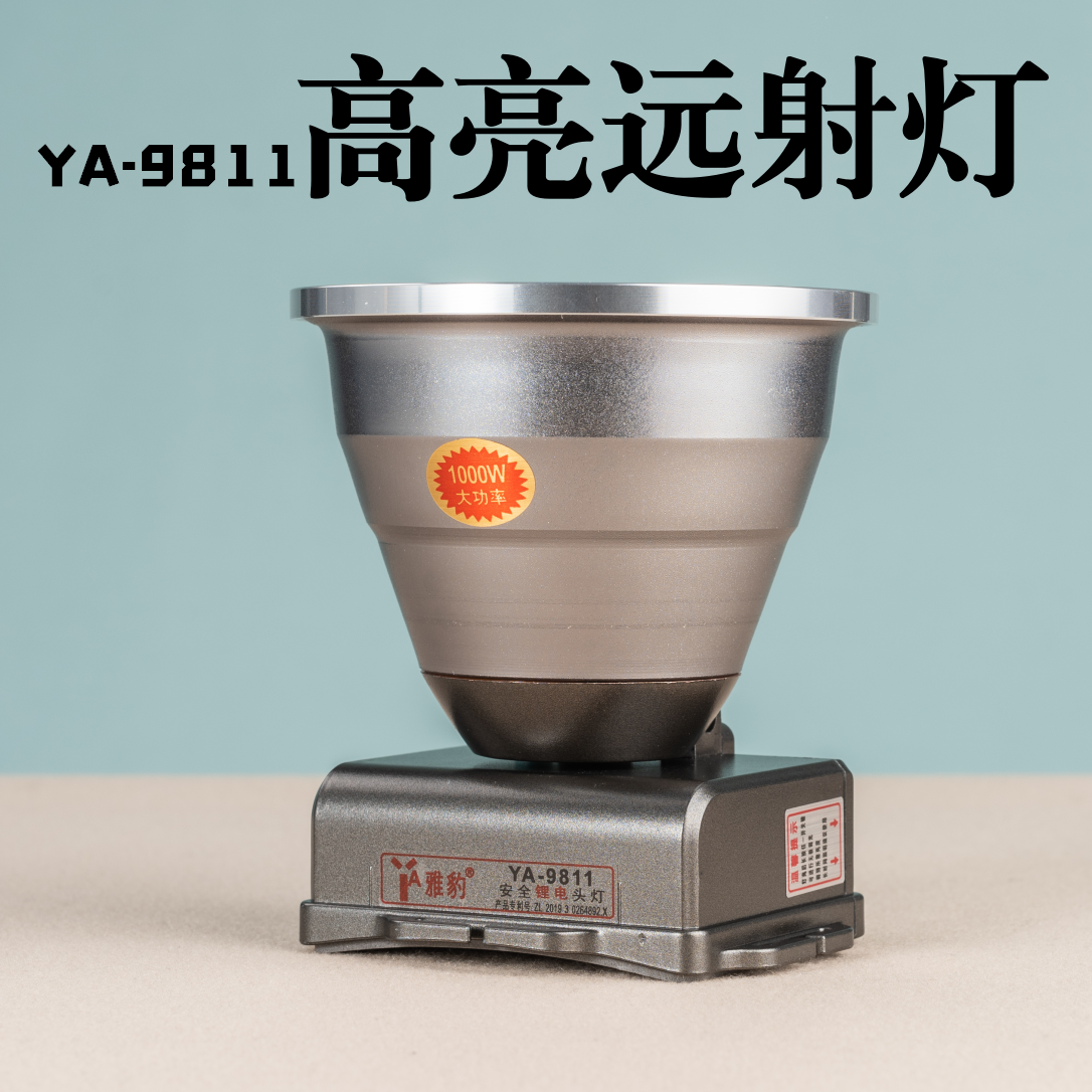 雅豹强光户外头灯充电器