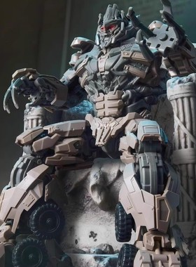 新品布鲁可变形金刚超越版电影3大黄蜂威震天拼装手办儿童玩具男