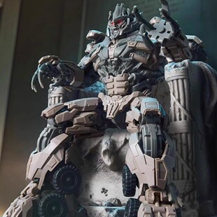 新品布鲁可变形金刚超越版电影3大黄蜂威震天拼装手办儿童玩具男