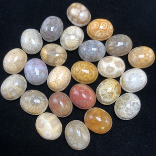 新品天然珊瑚玉龟壳龟背手链圆珠富甲天下雕刻饰品配件菊花玉石