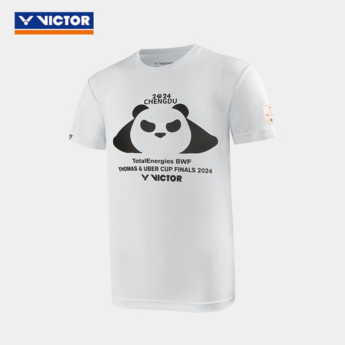清仓VICTOR威克多羽毛球服汤尤杯纪念款蜡笔小新联名服装