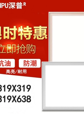 319x319x638适用索菲尼洛派格森集成吊顶尺寸厨房卫生间led平板灯