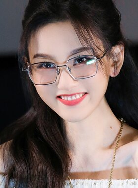 宋祖儿刘宇宁折腰同款眼镜复古文艺范百搭素颜镜超轻防蓝光平光镜