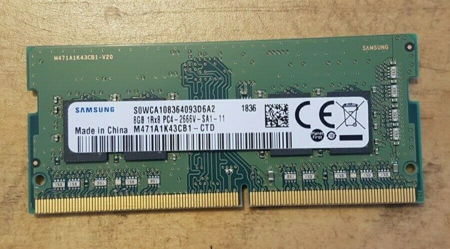 三星2666 8G DDR4 ECC Unbuffered SODIMM NAS群晖存储内存条8GB