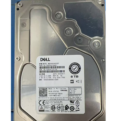 适用于DELL 8T/8TB SAS 12GB 7.2K服务器硬盘R730 R740 R530 T640