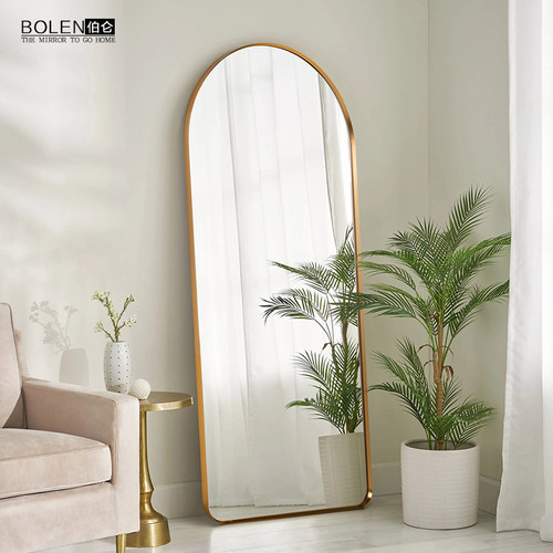 BOLEN轻奢拱门45°立体全身镜