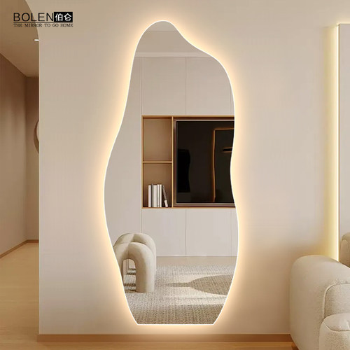 BOLEN/伯仑异形ins风全身穿衣镜