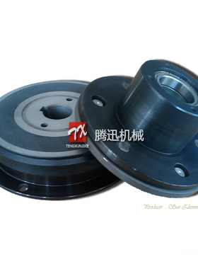 厂家直销干式单片电磁离合器DLD5-B型24v 印刷机 包装机食品机械