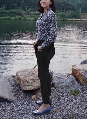 现货 RtA denim中腰黑灰色泼漆做旧显瘦紧身直筒小脚牛仔长裤女潮