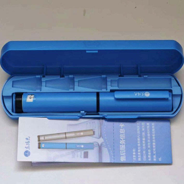 东阳光笔式注射器东阳光胰岛素笔针头甘精宜必甘通用无包装纸盒）图片