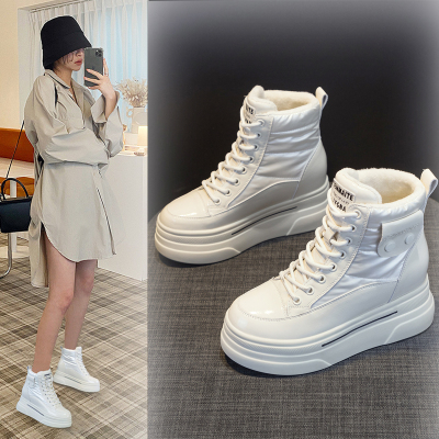 厚底雪地靴女2025新款冬季保暖