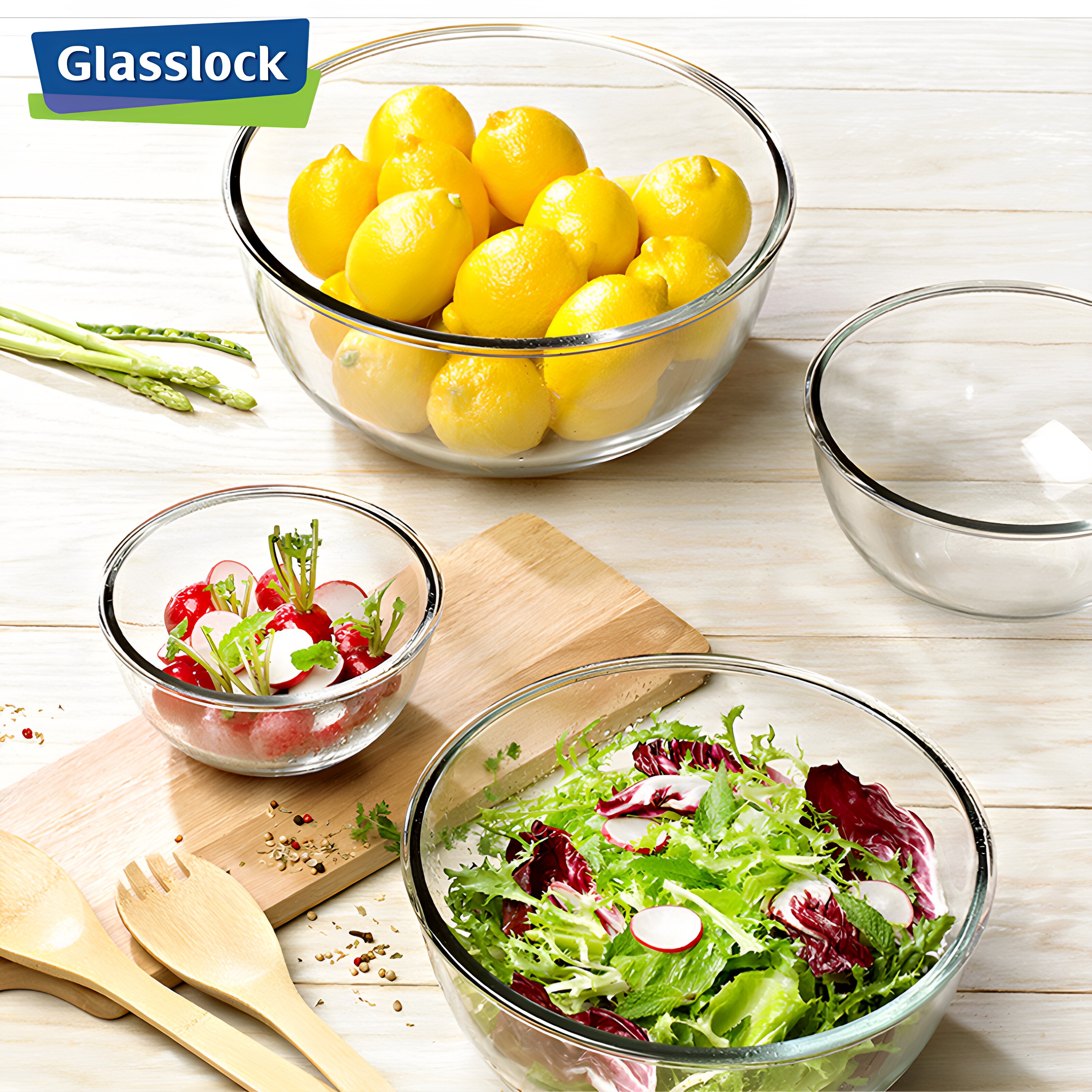 韩国glasslock玻璃蔬果保鲜盒