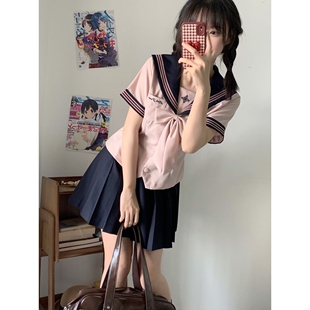 秋柚语【凌兰私立】原创正版JK制服裙日系水手服长袖校供春秋新款