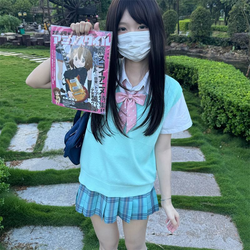 川町香jk制服正版套装礼盒装送礼学院风格裙衬衫毛衣背心日系百搭