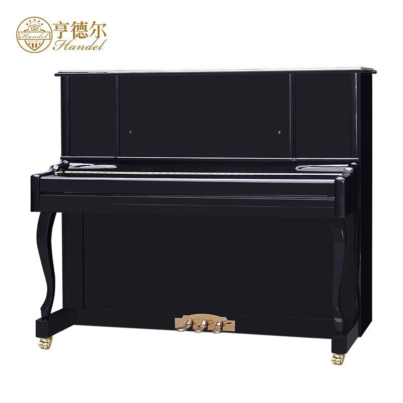 亨德尔钢琴 HU-121黑色立式钢琴德国工艺配件 初学专业考级教学