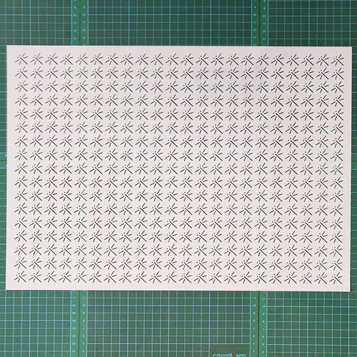 222 蜻蜓纹 刺绣刺子绣镂空画图模板diy拓图描图工具杯垫茶垫茶席