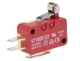 VT16051C2 短柄滚轮微动开关