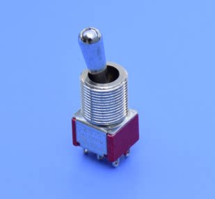 T8011-Z1BQ-H大头粗柄12mm 六脚二档 摇臂开关