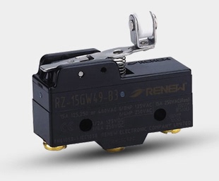 15GW49 交叉滚轮短杠杆型微动开关