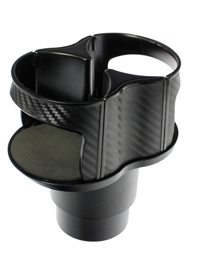 日本CARMATE 一分二水杯架 汽车饮料双杯架 烟灰缸底座扩展