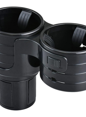 日本CARMATE 一分二水杯架 汽车饮料双杯架 适用于BMW宝马X5