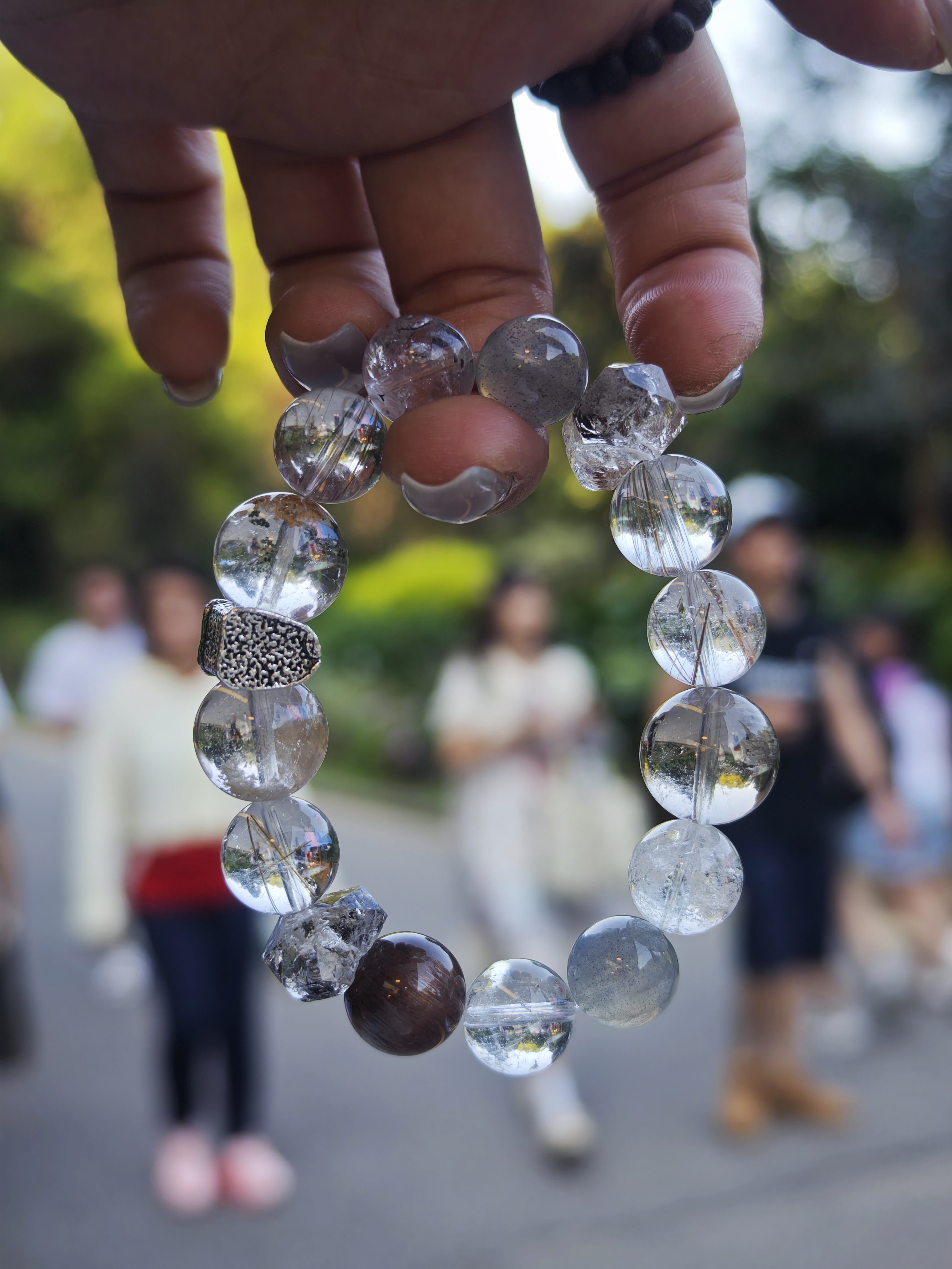 《皆如所愿》发晶骨干幽灵闪灵多宝许愿手串