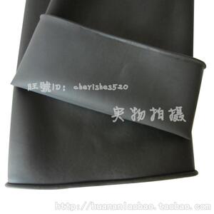 广宏 80cm橡胶工业防护手套 喷砂/打砂机专用 光面加长款耐酸碱