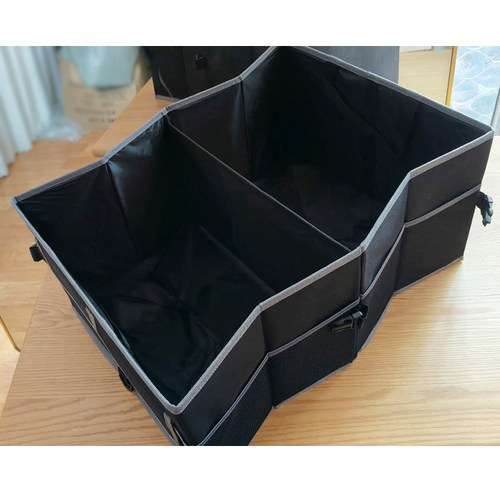 牛津布材质结实款收纳箱敞口车载收纳盒~可以搬动大容量储物盒