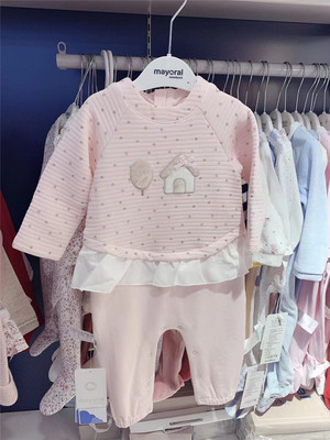 mayoralmayoral麦悠边连体爬服