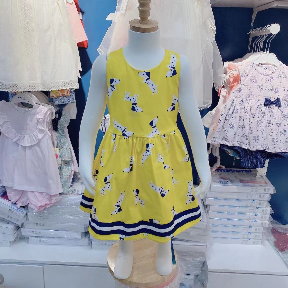 现货西班牙童装礼服蓬蓬裙