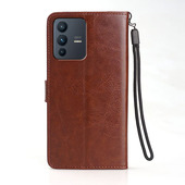 5G男士 适用vivoS12 5G手机壳皮夹vivoV2162A外壳6.44英寸vivoV2162T保护套翻盖viv0S12 viuo潮女Ⅴivo磁扣vov