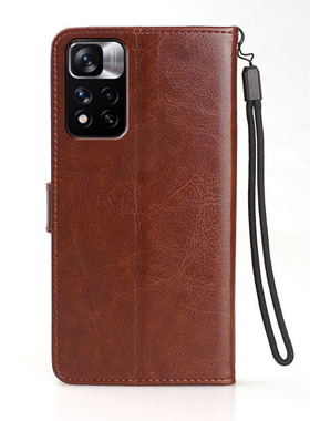 适用Poco X4 NFC手机壳皮夹小米2201116PG保护套6.67英寸X4NFC外壳翻盖poc0钱包款p0c0潮女pocophone男士poco