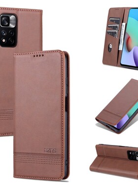 适用 红米Note11PRO 5G手机壳6.67英寸红米NOTE11PRO5G保护套翻盖小米21091116C外壳皮夹nata全包pr0男士noto