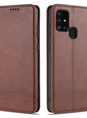 适用三星M31手机壳皮夹SM-M315F/DS外壳6.4英寸Galaxy M31保护套翻盖SM-M315F/DSN全包samsung钱包款新款软壳