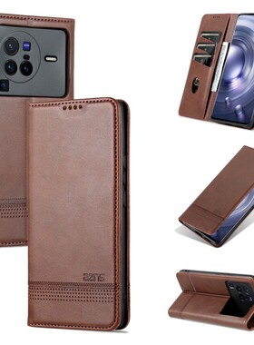 适用vivoV2186A手机壳翻盖vivoV2185A外壳6.78英寸vivoX80PRO保护套皮夹viviX8OPRO全包voviV2185T防摔V1VOPR