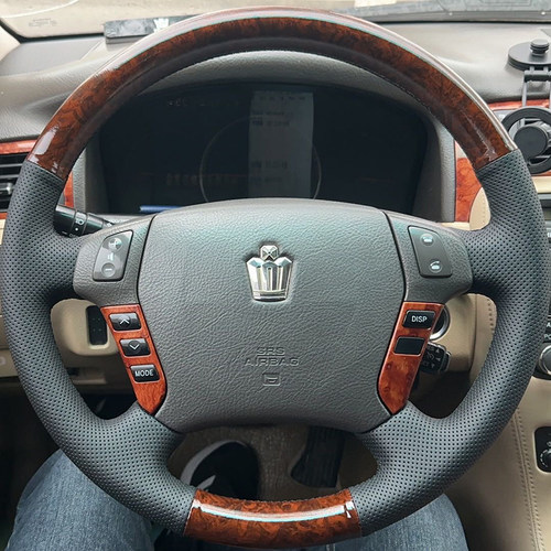 05-09款丰田皇冠真皮方向盘套