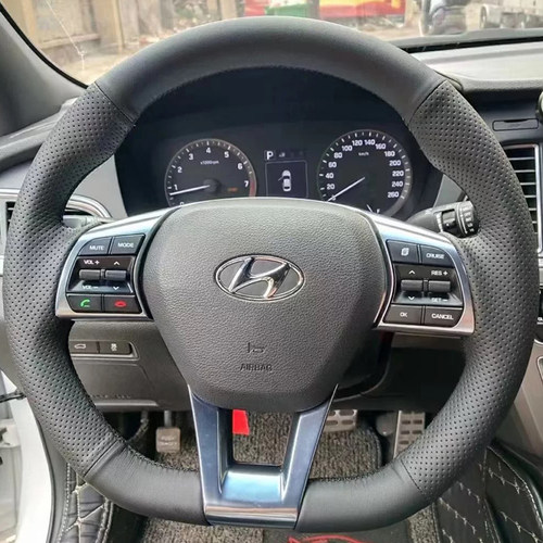 15-18款索纳塔九方向盘套专用