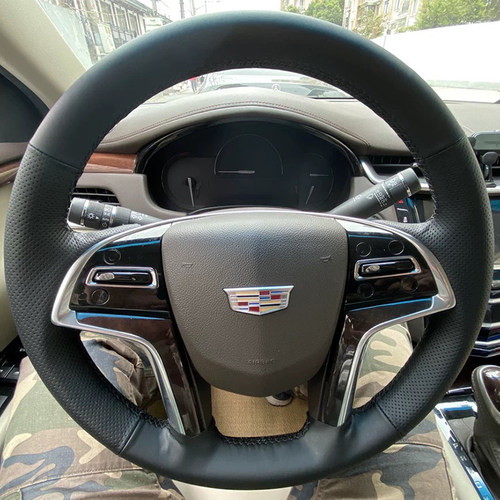 凯迪拉克真皮专车专用方向盘套