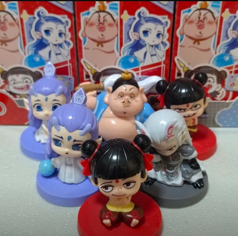 哪吒2闹海系列盲盒公仔手办敖丙隐藏摆件降世电影同款周边