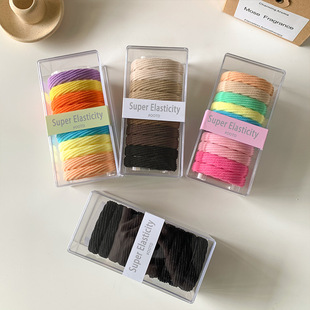 加粗加宽毛巾圈 大人妈妈可用 发量多小学生扎头发皮筋头饰头绳