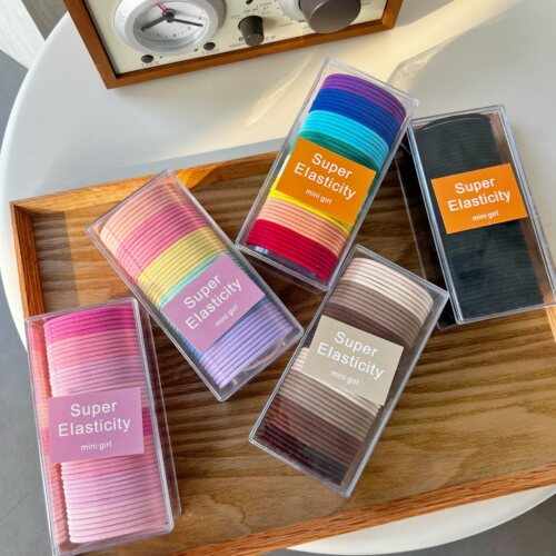 小学生扎头发皮筋宝宝高马尾头饰