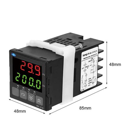 原装Sang-A温控表WK-01BR2A性价比高智能温控器可替E5CZ-R2MT