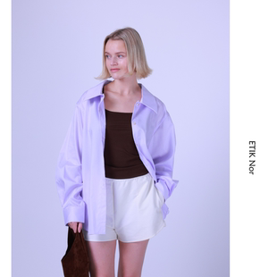 意大利精细棉正式 瑞典男士 休闲宽松衬衣 Nor ETIK