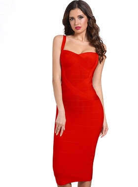 2024春秋新款针织黑色吊带包臀连衣裙春装小众设计性感显瘦打底裙